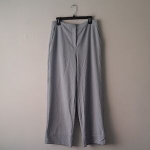 Halogen Women's Gray Wide Leg Pants